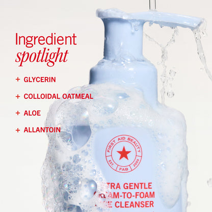 Ultra Repair Cream-to-Foam Face Cleanser with Colloidal Oatmeal + Glycerin